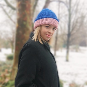 BERLIN - ki-be fordítható sapka  - ruha & divat - sál, sapka, kendő - fejpánt - Meska.hu