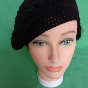 Női barett típusú őszi/tavaszi sapka  - ruha & divat - sál, sapka, kendő - sapka - Meska.hu