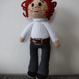 Vörös hajú baba - játék & sport - baba & babaház - játékbaba, babakellék - Meska.hu