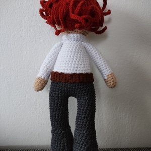 Vörös hajú baba - játék & sport - baba & babaház - játékbaba, babakellék - Meska.hu