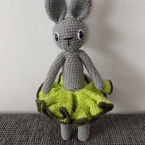 Horgolt nyuszi  - játék & sport - plüssállat & játékfigura - nyuszi - Meska.hu