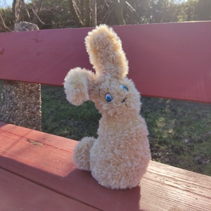 Horgolt nyuszi  - játék & sport - plüssállat & játékfigura - nyuszi - Meska.hu