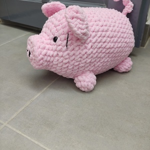 Ajtókitámasztó dagi malac - otthon & életmód - dekoráció - ajtó- és ablak dekoráció - ablakdísz - Meska.hu