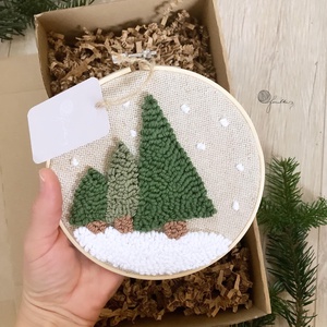 Tli   fonalkp amely díszdobozban is kérhető - karácsony - karácsonyi lakásdekoráció - karácsonyi lakásdíszek - Meska.hu