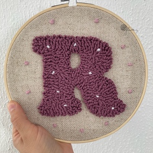 Személyre szabott  R feliratú falikép - otthon & életmód - babaszoba, gyerekszoba - babaszoba kép - Meska.hu