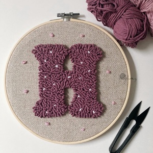 Személyre szabott  H feliratú falikép  - Meska.hu