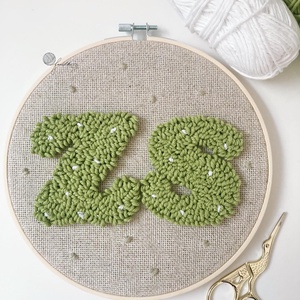 Személyre szabott fonalkép - baba - mama - babaszoba dekoráció - babanév dekoráció - Meska.hu