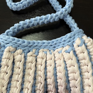 Horgolt táska - Meska.hu