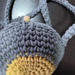 Horgolt válltáska - Meska.hu