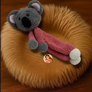 Szunyóka, a pizsamás koala - játék & sport - 3 éves kor alattiaknak - alvóka & rongyi - Meska.hu