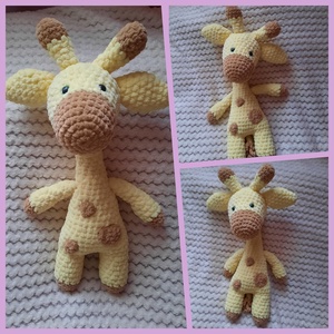 Folti, barátságos kis zsiráf - játék & sport - plüssállat & játékfigura - zsiráf - Meska.hu