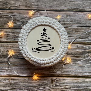 Karácsonyi tároló - ekrü - Meska.hu