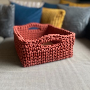 XL horgolt tároló - Meska.hu