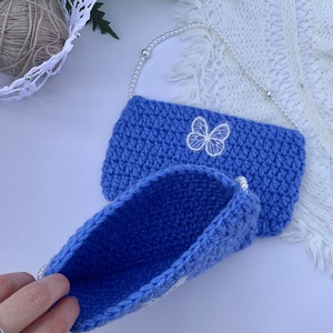 Horgolt gyerek táska - táska & tok - kézitáska & válltáska - válltáska - Meska.hu