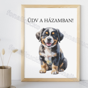 Nyomtatható kutyás falikép rottweiler / bernáthegyi - otthon & életmód - dekoráció - kép & falikép - poszter - Meska.hu