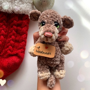 Horgolt kis oroszlán plüss amigurumi - Meska.hu