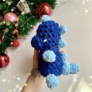 Horgolt plüss dínó gyerekeknek, Játék & Sport, Plüssállat & Játékfigura, Plüss dínók, Horgolás, MESKA