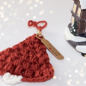 Horgolt karácsonyi fenyő dísz - karácsony - karácsonyi lakásdekoráció - karácsonyfadíszek - Meska.hu