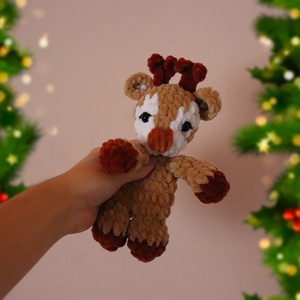 Horgolt őzike alvókák több színben - játék & sport - 3 éves kor alattiaknak - alvóka & rongyi - Meska.hu