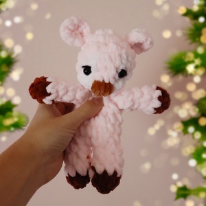 Horgolt őzike alvókák több színben - játék & sport - 3 éves kor alattiaknak - alvóka & rongyi - Meska.hu