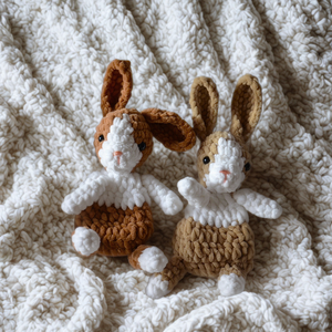 Horgolt nyuszi alvóka plüssök , Játék & Sport, 3 éves kor alattiaknak, Alvóka & Rongyi, Horgolás, MESKA