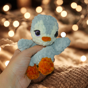 Horgolt pingvin alvóka plüss babáknak, Játék & Sport, 3 éves kor alattiaknak, Alvóka & Rongyi, Horgolás, MESKA