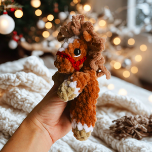 Horgolt kis paci alvóka plüss gyerekeknek, Játék & Sport, Plüssállat & Játékfigura, Ló, Horgolás, MESKA