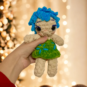 Horgolt Agymanók Derű amigurumi baba  - játék & sport - plüssállat & játékfigura - plüss mesefigurák - Meska.hu