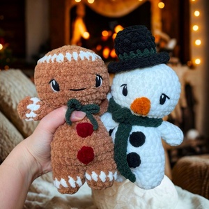 Horgolt karácsonyi plüssök gyerekeknek - Meska.hu