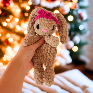 Horgolt nyuszi alvóka plüss, Játék & Sport, Plüssállat & Játékfigura, Nyuszi, Horgolás, MESKA