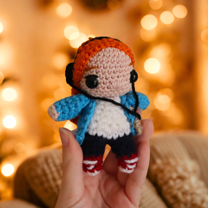 Horgolt Stranger Things Max amigurumi figura, Játék & Sport, Plüssállat & Játékfigura, Plüss mesefigurák, Horgolás, Hímzés, MESKA