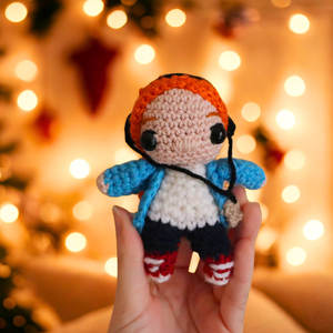 Horgolt Stranger Things Max amigurumi figura - játék & sport - plüssállat & játékfigura - plüss mesefigurák - Meska.hu