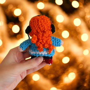Horgolt Stranger Things Max amigurumi figura - játék & sport - plüssállat & játékfigura - plüss mesefigurák - Meska.hu