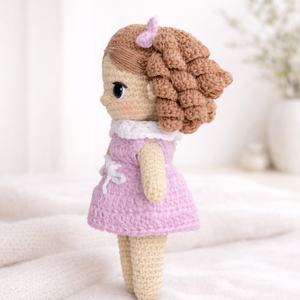 Horgolt pamut amigurumi baba - játék & sport - baba & babaház - baba - Meska.hu