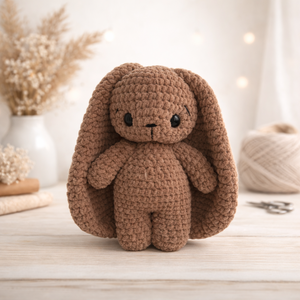 Horgolt nyuszi plüssök több színben - játék & sport - plüssállat & játékfigura - nyuszi - Meska.hu