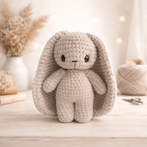 Horgolt nyuszi plüssök több színben - játék & sport - plüssállat & játékfigura - nyuszi - Meska.hu