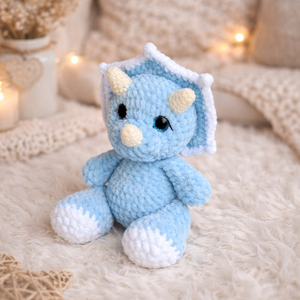 Horgolt aranyos dínó plüss gyerekeknek - játék & sport - plüssállat & játékfigura - plüss dínók - Meska.hu