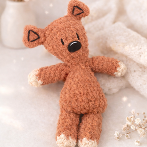 Horgolt Mr. Bean Teddy maci plüss - Meska.hu