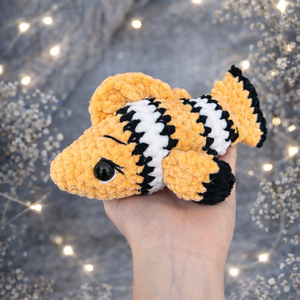 Horgolt bohóchal plüss gyerekeknek, Játék & Sport, Plüssállat & Játékfigura, Hal, Horgolás, MESKA