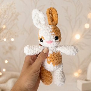 Horgolt foltos nyuszik több színben - Meska.hu