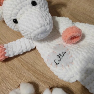 Horgolt plüss unikornisos alvóka , Baba - mama, Baba játékok, Szundikendő, alvóka, Horgolás, MESKA