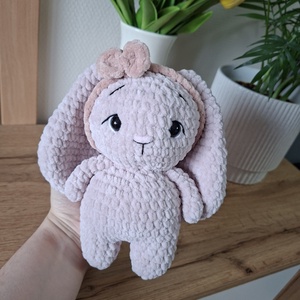 Hosszúfülű nyuszi horgolásminta - diy (csináld magad) - szabásminta, útmutató - horgolási minta - Meska.hu