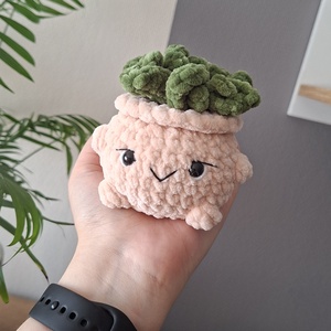 Cserepes virág horgolásminta - diy (csináld magad) - szabásminta, útmutató - horgolási minta - Meska.hu