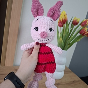 Horgolt Zsebibaba, Malacka, Micimackó alvópajti - játék & sport - plüssállat & játékfigura - más figura - Meska.hu