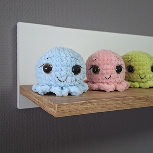 Horgolt polip - játék & sport - plüssállat & játékfigura - más figura - Meska.hu