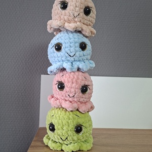 Horgolt polip, Játék & Sport, Plüssállat & Játékfigura, Más figura, Horgolás, MESKA