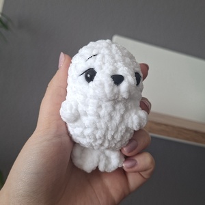 Horgolt mini fóka - játék & sport - plüssállat & játékfigura - más figura - Meska.hu