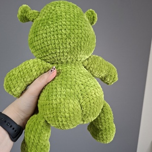 Bébi shrek - játék & sport - plüssállat & játékfigura - szörnyike - Meska.hu