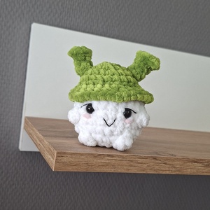 Horgolt mini zsiráf/shrek/eper/nyuszi sapkás gomba - játék & sport - plüssállat & játékfigura - más figura - Meska.hu