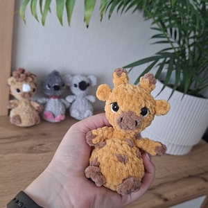Baba zsiráf, koala, ló, galamb, Játék & Sport, Plüssállat & Játékfigura, Más figura, Horgolás, MESKA